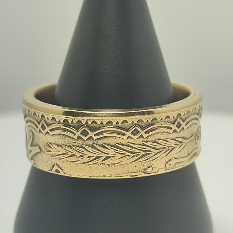 Tunisia Coin Ring, Tunisie Ring, Man Ring Tunisie, Tunisia Coin Ring Man - 戒指 - 其他金屬 