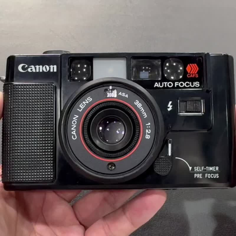 135 フィルム Canon AF35M オートフォーカス完全自動フォーカス遠近自動フィルムカメラ - カメラ - その他の素材 ブラック