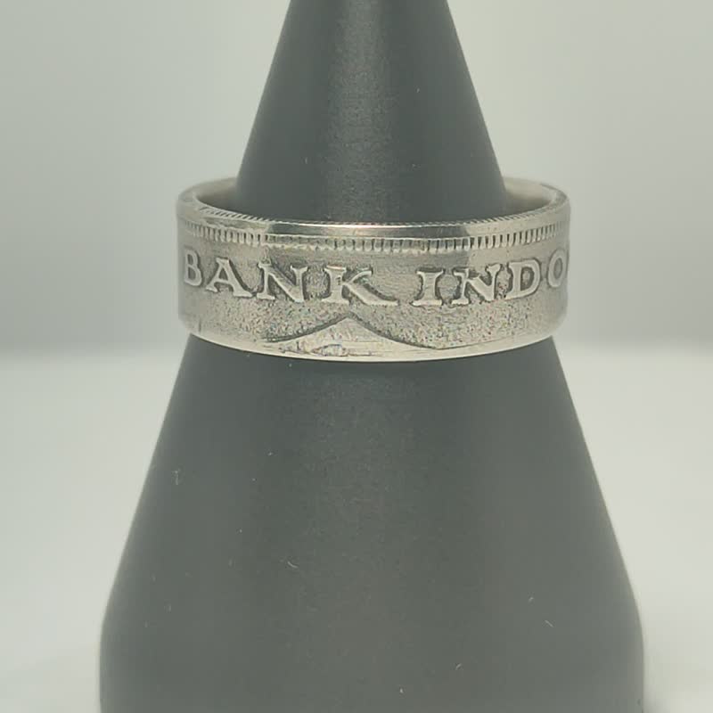 Indonesia Coin Ring 100 rupees 1971-1978 coin rings for men coin rings for women - แหวนทั่วไป - โลหะ 