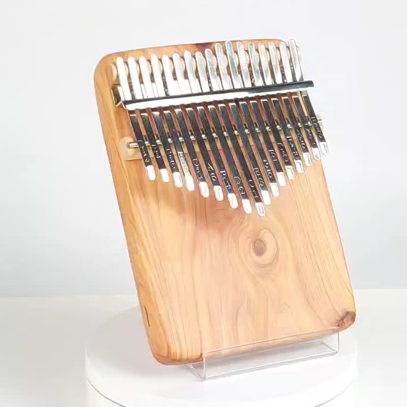 Taiwan Longbai Thumb Piano/17-tone Thumb Piano/KALIMBA - กีตาร์เครื่องดนตรี - ไม้ สีทอง