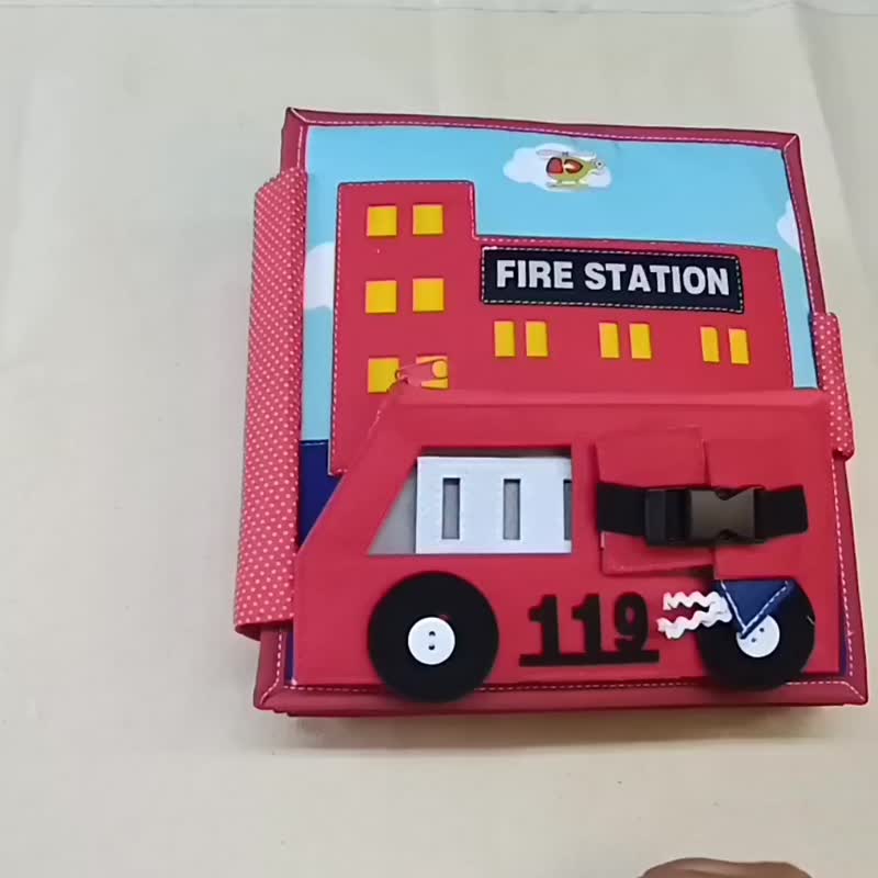 Fire Station - Kids' Toys - Other Man-Made Fibers Multicolor
