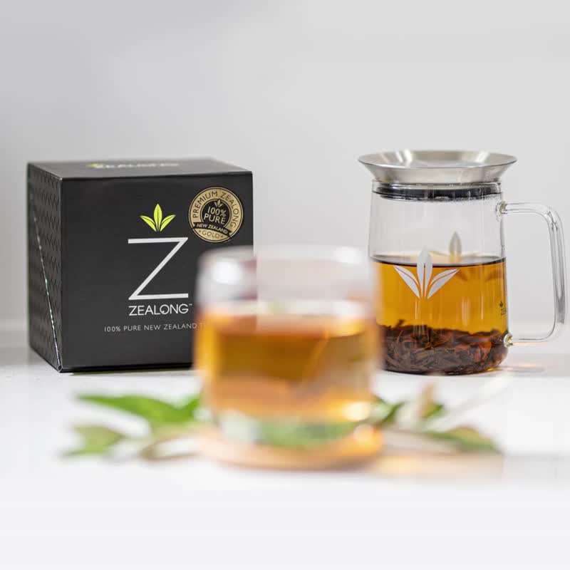 【紐西蘭璽龍茶】有機烏龍茶 精裝150g - 茶葉/茶包/水果茶 - 其他材質 黑色