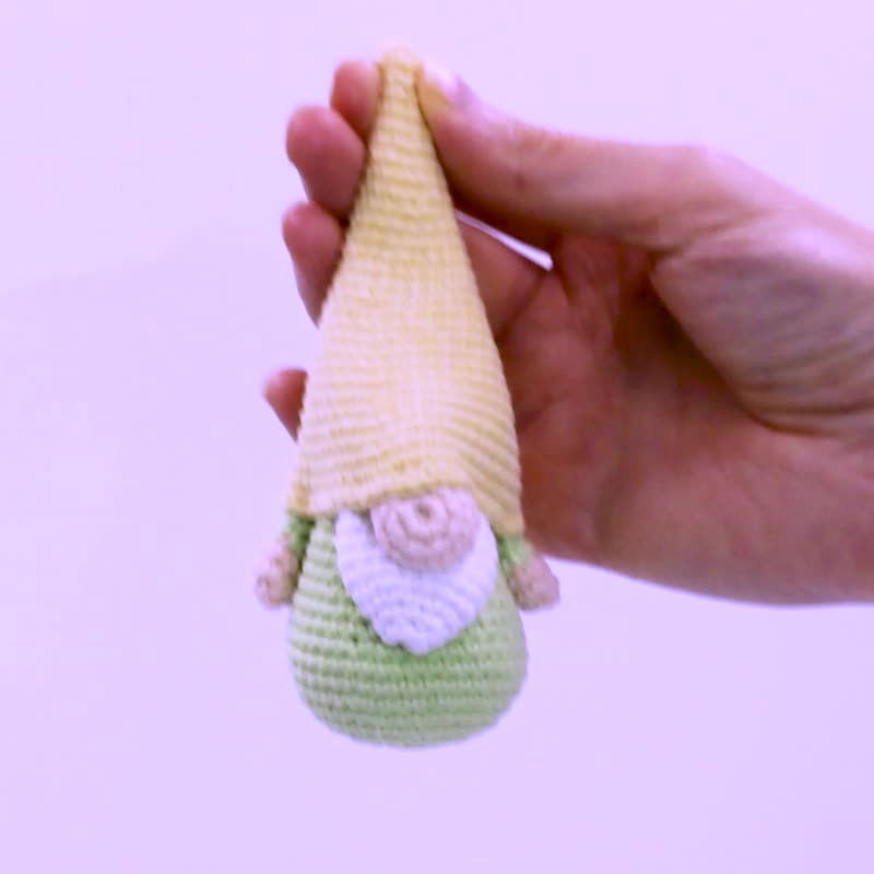 Easter gnome pattern Gnome amigurumi crochet toys pattern Small spring doll