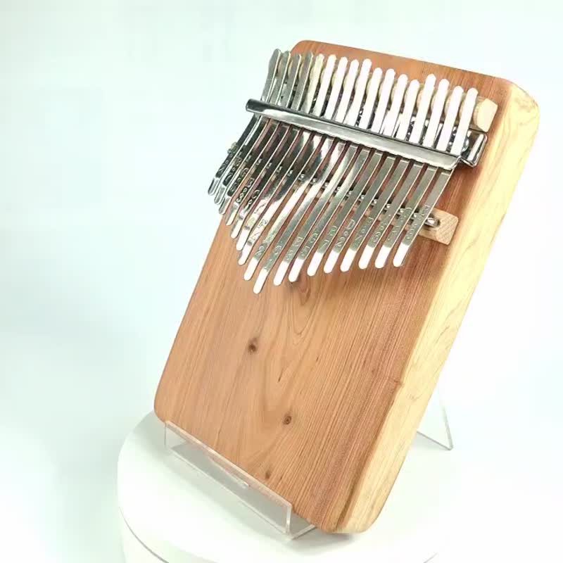 台灣龍柏拇指琴/17音拇指琴/KALIMBA - 吉他/樂器 - 木頭 咖啡色