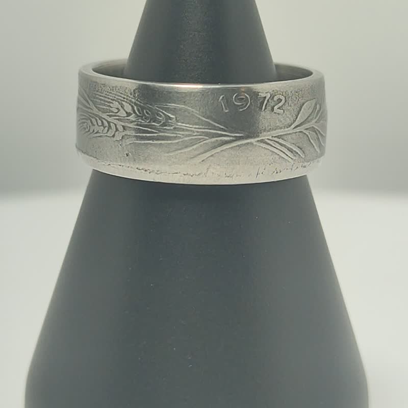 Turkey Coin Ring 1 lira 1967-1980 coin rings for men coin rings for women - 戒指 - 其他金屬 