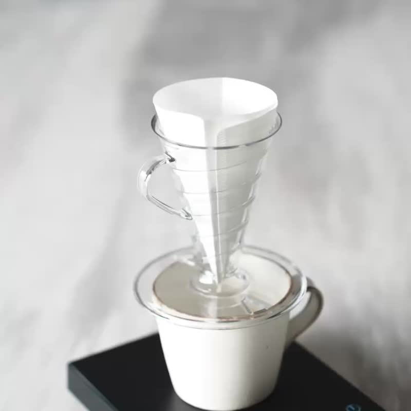 Japan Tarachine 30single cone filter cup for one person - Coffee Pots & Accessories - Other Materials 