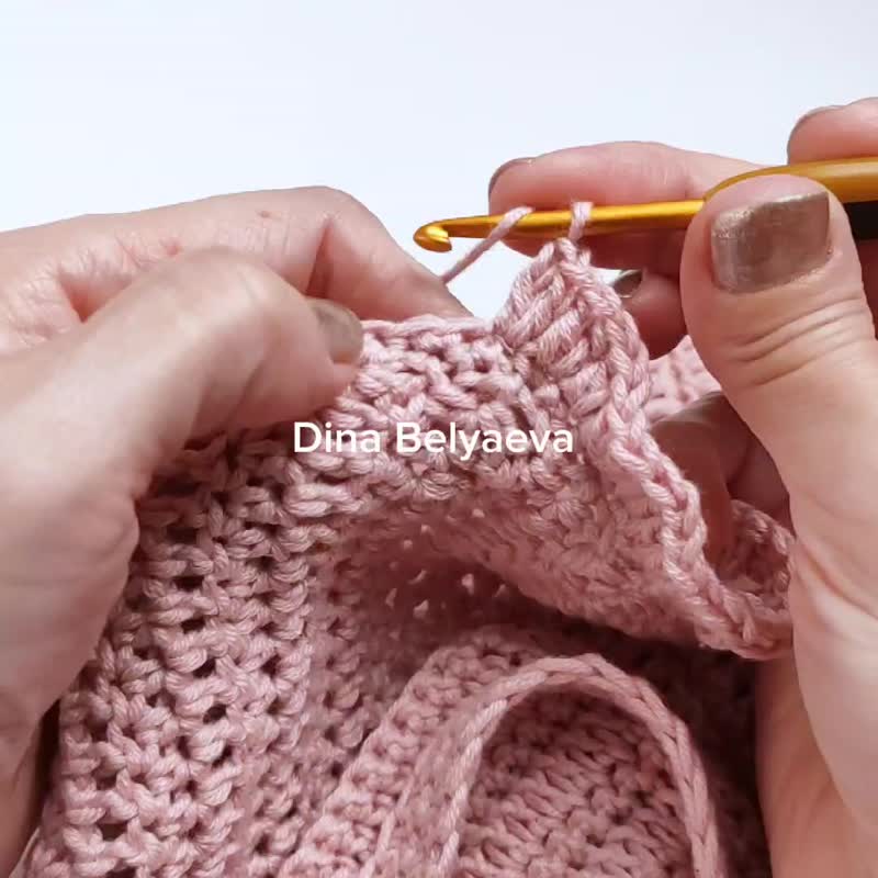 Baby dress Crochet pattern - Online Tutorials & Courses - Other Materials 