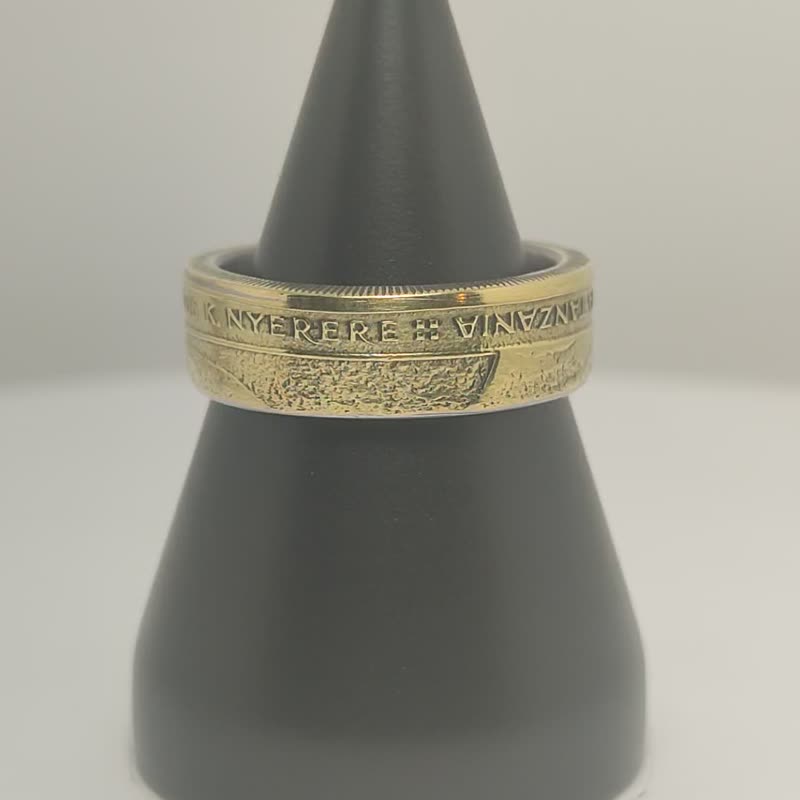 Coin Ring Tanzania, Tanzania Deer Ring, Tanzania Money Ring, Tanzania Ring - 戒指 - 其他金屬 