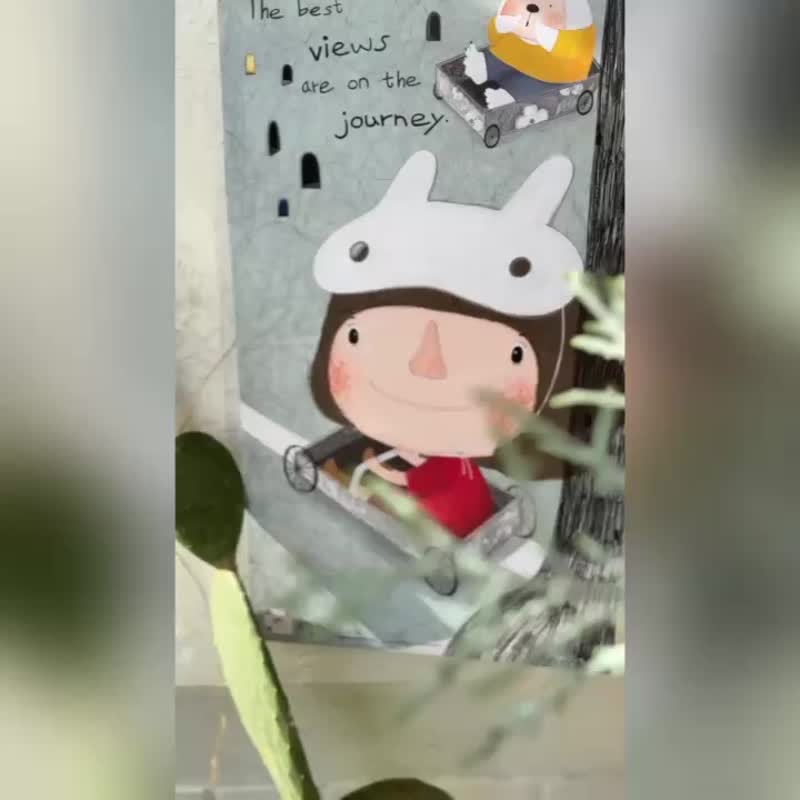 最美的風景,在途中  Dolly(朵力)+大寬 2026年掛曆 預售 - 日曆/月曆/年曆 - 紙 