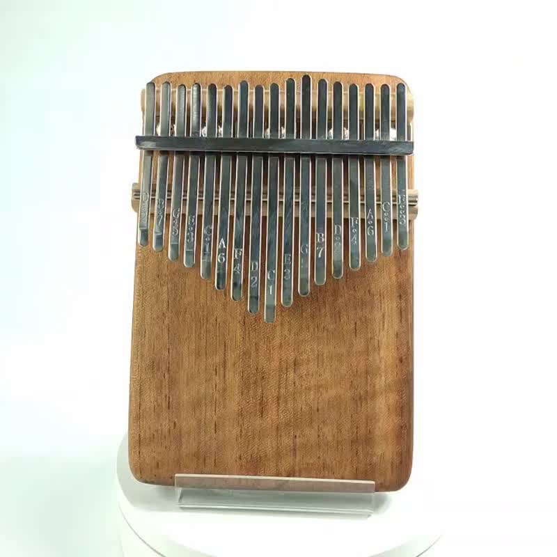 紅檀香(閃花)拇指琴/17音拇指琴/KALIMBA - 吉他/樂器 - 木頭 咖啡色