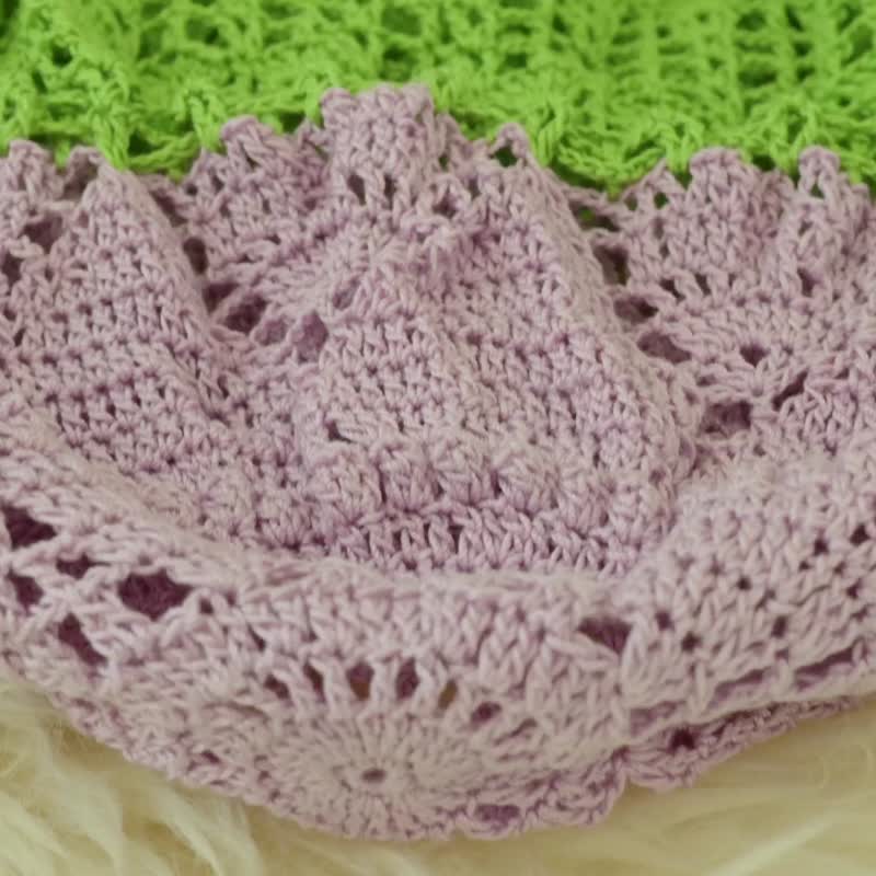 Net bag,crochet net bag/handmade net bag - กระเป๋าถือ - ผ้าฝ้าย/ผ้าลินิน 