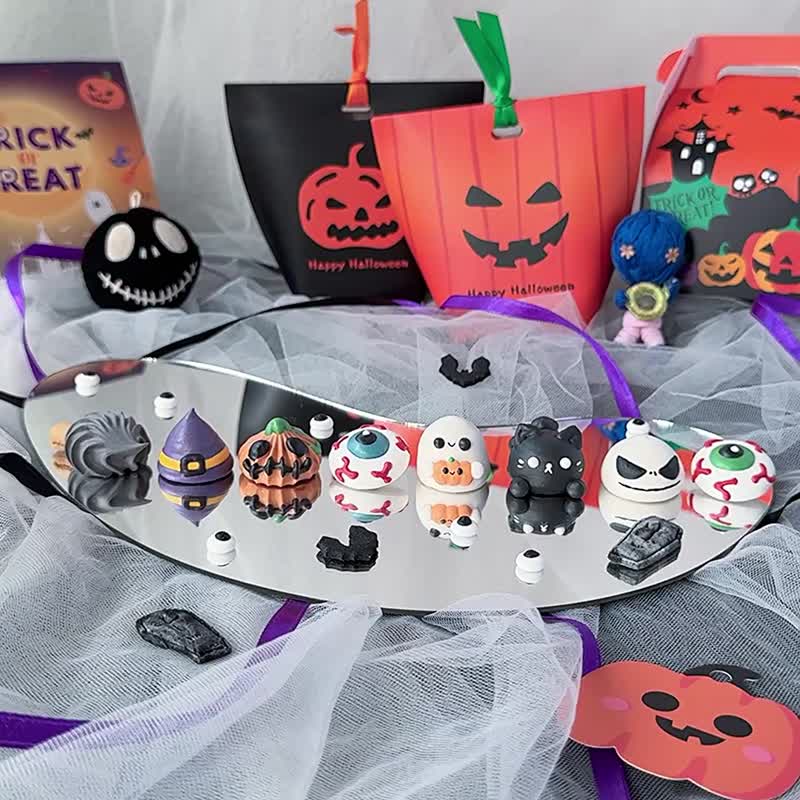 萬聖節馬林糖小禮盒 - 手工餅乾 - 新鮮食材 多色