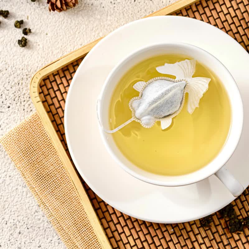 金魚茶包【台灣紅玉紅茶】獨享包 (10入) 台灣茶 伴手禮 禮物 - 茶葉/茶包/水果茶 - 植物．花 