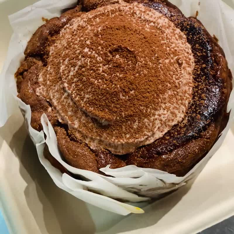 濃情巧克力 提拉米蘇餡 + 米歇爾.頂級可可 巴斯克乳酪 減糖 - 蛋糕/甜點 - 新鮮食材 橘色