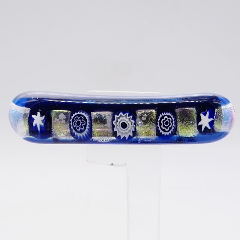 Venetian Glass Barrette - เครื่องประดับผม - แก้ว หลากหลายสี