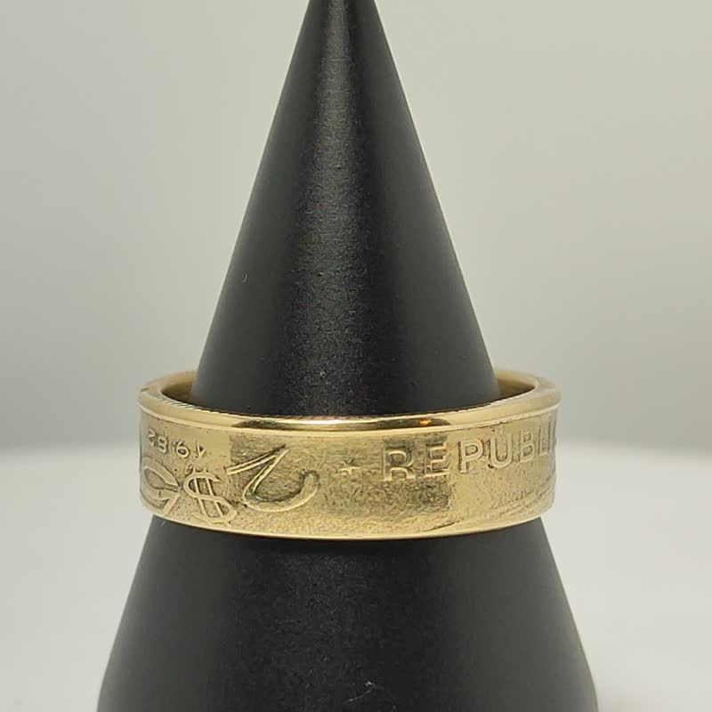 Cape Verde Coin Ring 2.5 escudo 1977-1982, Cabo Verde Coin Ring, Cape Verde Ring - 戒指 - 其他金屬 