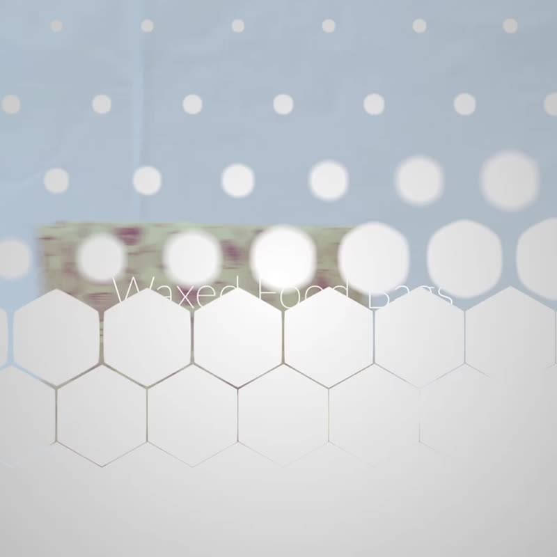 Superbee蜂蠟環保便利保鮮袋|食品袋 大號 Large - 廚具 - 棉．麻 