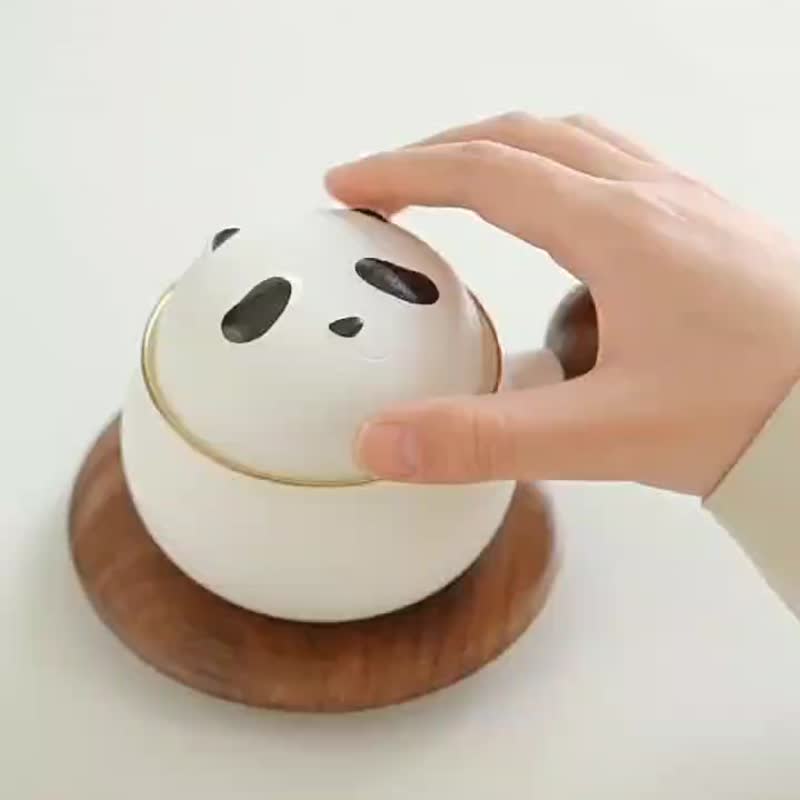 Panda Coffee Cup Fashion Cute Tea Set Creative New Choice Cute mug - Mugs - Pottery 