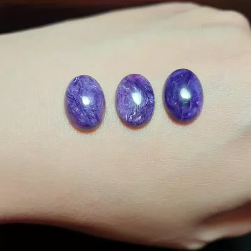 Purple dragon crystal magic mirror sterling silver pendant - Necklaces - Sterling Silver Purple