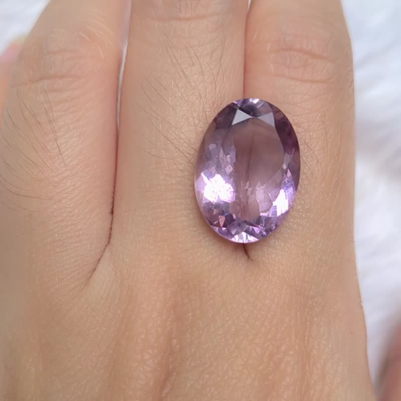 天然紫水晶 10.35 克拉用於珠寶製作尺寸 13×18 毫米 - 金工/飾品 - 寶石 紫色