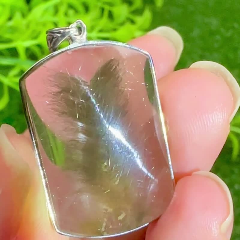 【莫名奇妙雜貨店】絕美 精品 蜻蜓墜 黑銀鈦 S925銀 項鍊 墜子 - 項鍊 - 純銀 銀色