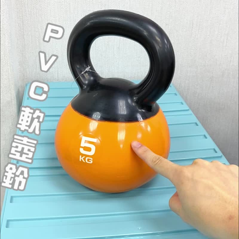 Soft Kettlebell - 8kg (defective) - อุปกรณ์ฟิตเนส - พลาสติก สีเขียว