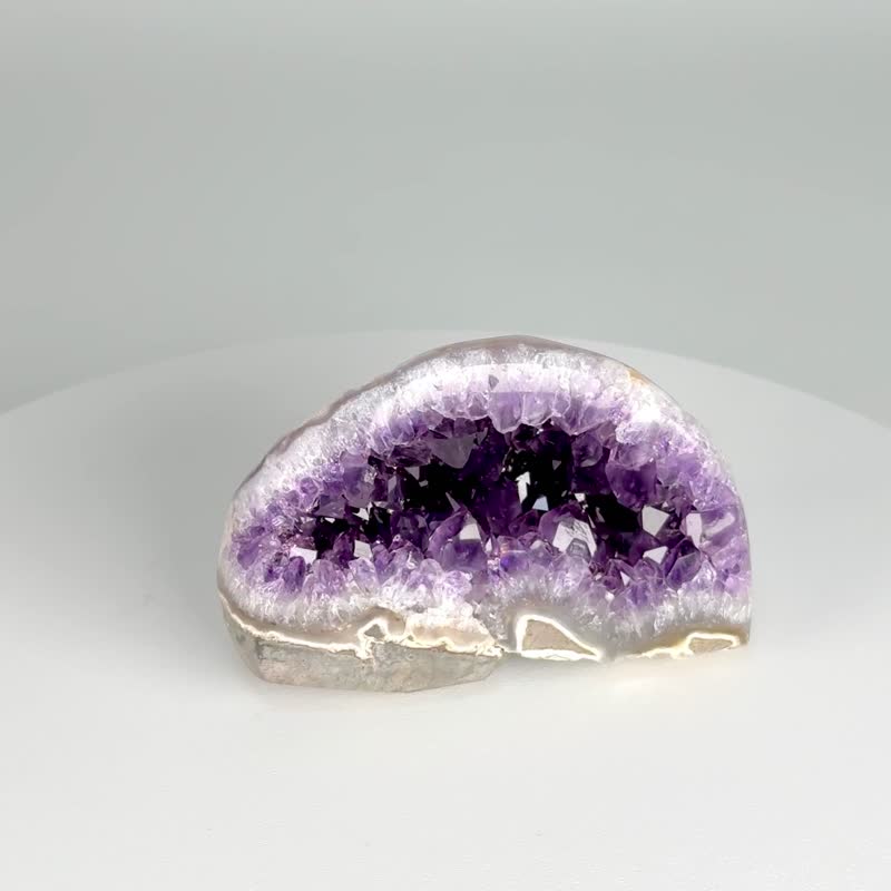 烏拉圭原皮異象錢袋 010216 - 擺飾/家飾品 - 水晶 紫色