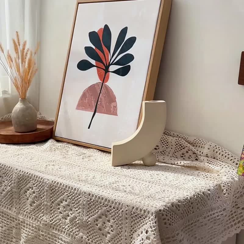 【軽微な欠陥に対する特別オファー】[訳あり商品]幾何学•小さな塚-リビングルームの掛け画/装飾画/寝室 - ポスター・絵 - コットン・麻 多色