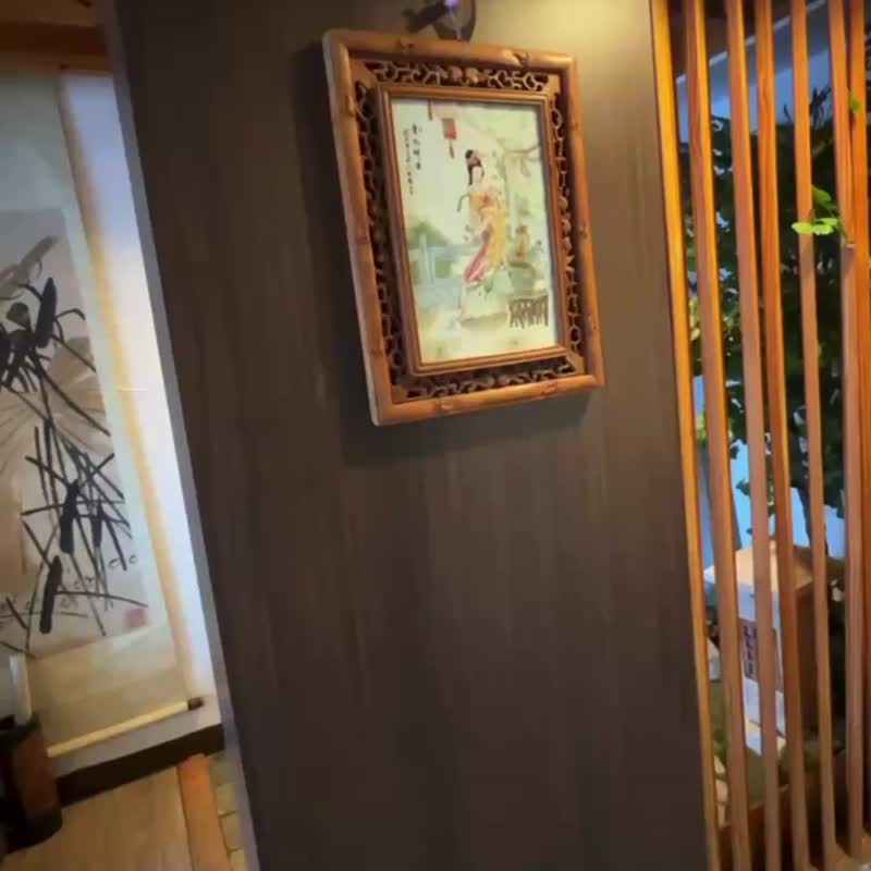 瓷板畫 瓷器 珠山八友 王琦 貴妃醉酒瓷板畫 藝術 #山奇藝術 - 擺飾/家飾品 - 瓷 多色