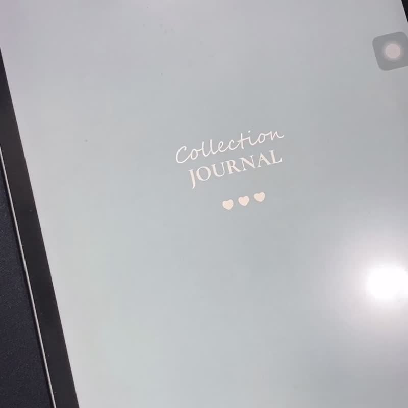 跳轉式 每月收藏電子手帳【雪鹽蘇打】/Goodnotes模板/iPad plan - 電子手帳及素材 - 其他材質 