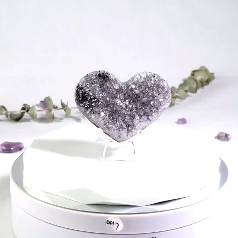 異象愛心水晶 170058  特殊二次結晶 能量更強更開運 - 擺飾/家飾品 - 水晶 多色