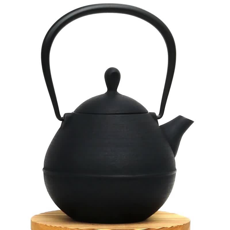 Nanbu tekki tetsubin japanese cast iron kettle Water droplets 0.65L - Teapots & Teacups - Other Metals Black