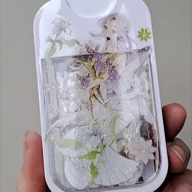 【隨身噴霧瓶】香水、酒精分裝~花之女神系列~雙面款 - 其他 - 塑膠 多色