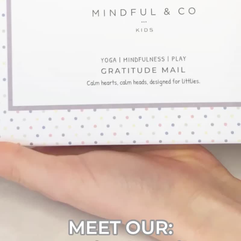 感恩郵件組 Mindful & Co Kids - 信封/信紙 - 紙 多色