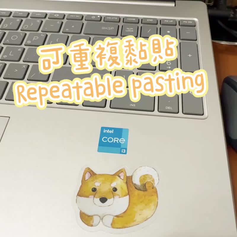 Mr.307 小七先生 _靜電貼紙-折手手系列 - 貼紙 - 紙 