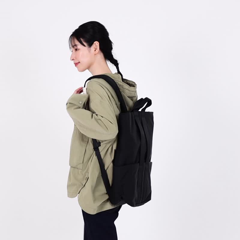 MILESTO STLAKT 18.5L Minimalist Two-Way Backpack   Award-Winning Design - Backpacks - Waterproof Material 