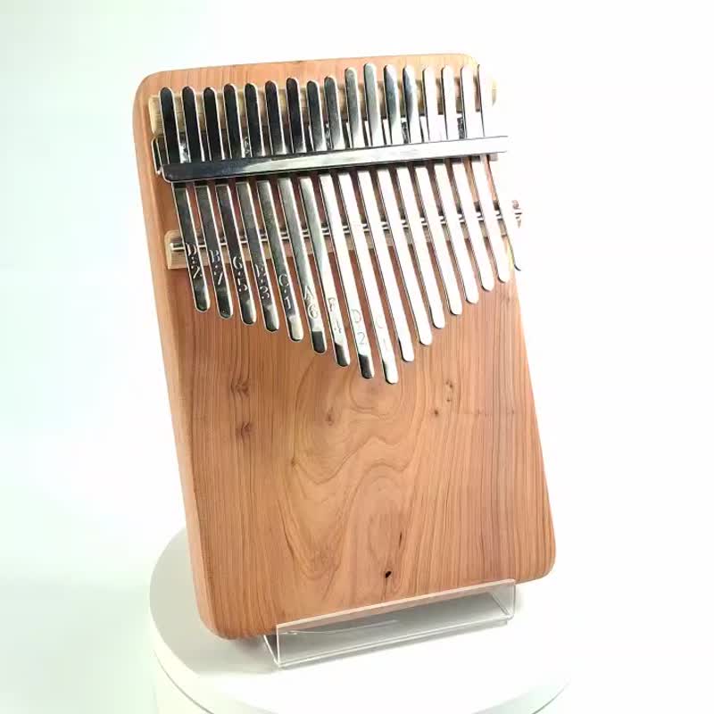 台灣龍柏拇指琴/17音拇指琴/KALIMBA - 吉他/樂器 - 木頭 咖啡色