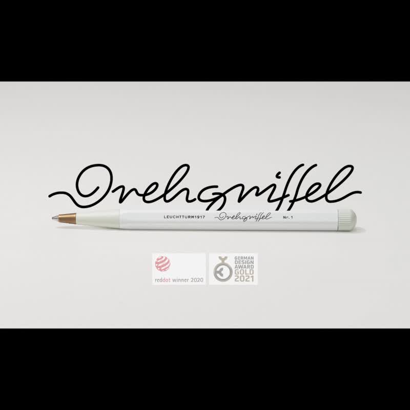 德國燈塔筆記本  Drehgriffel Nr. 1 鋼珠筆  黑色筆芯 - 原子筆/中性筆 - 其他材質 多色