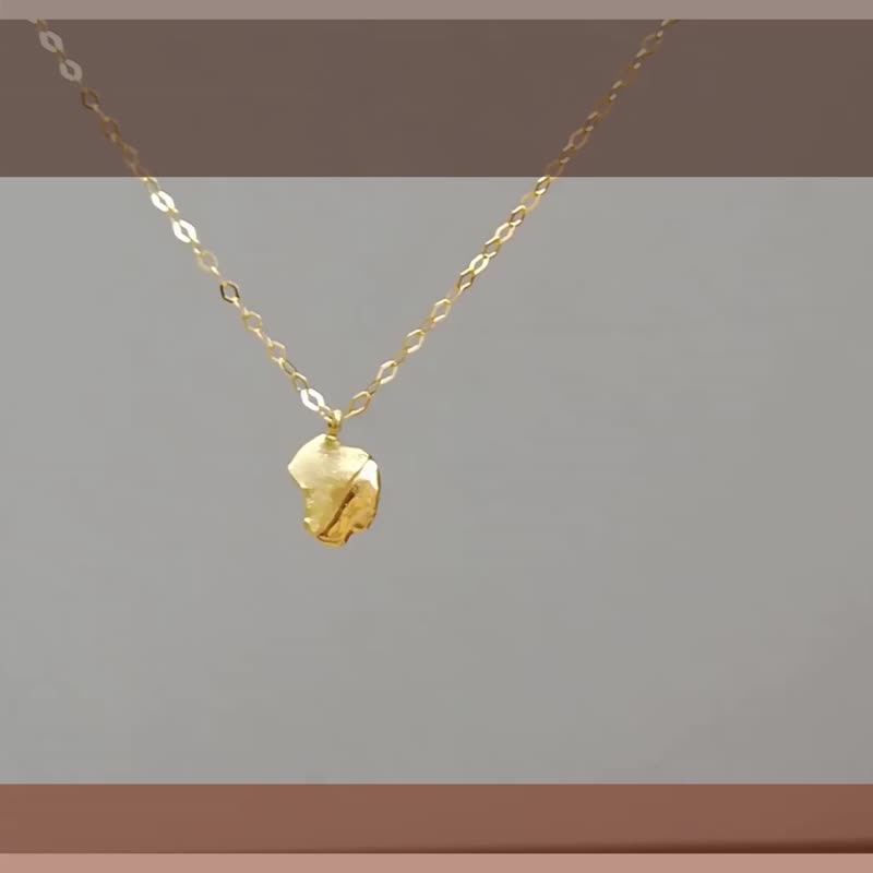 18K Bi-color Mens Gold Necklace_140826 - Necklaces - Precious Metals Gold