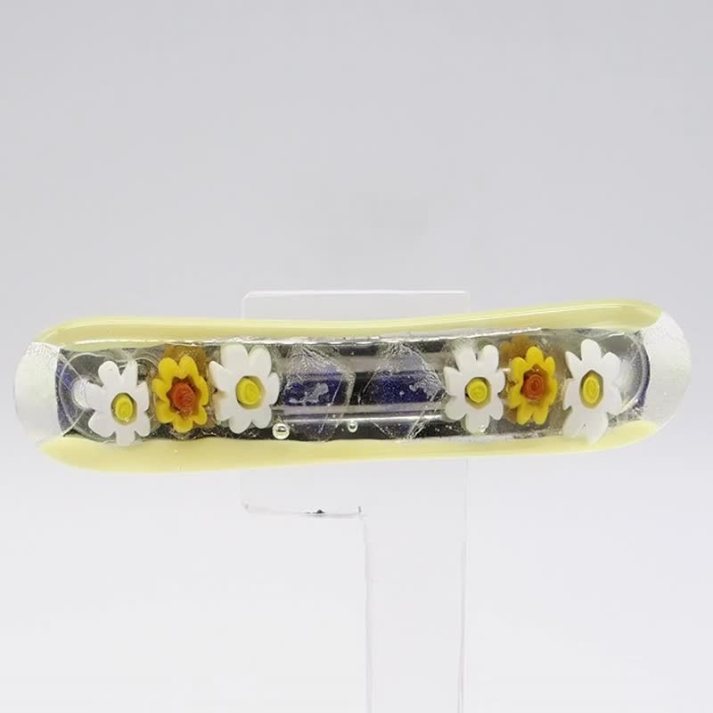 Venetian Glass Barrette - เครื่องประดับผม - แก้ว หลากหลายสี