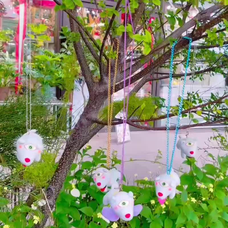 反戰狗 - 吊飾/掛飾 - 聚酯纖維 多色