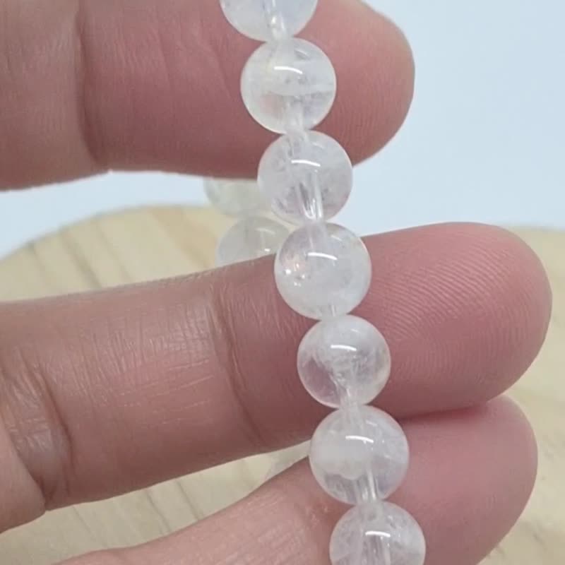 馬島月光設計手鏈 - 手鍊/手環 - 水晶 白色