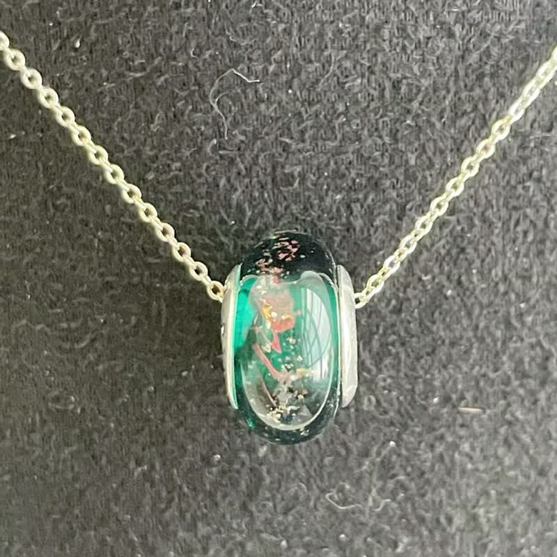 金箔骨灰琉璃項鍊-客製化 - 客製化寵物商品 - 玻璃 