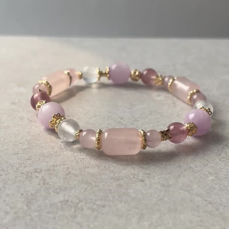 natural crystal bracelet - Bracelets - Crystal 