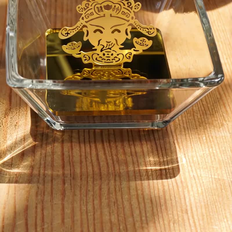 MARK TAIWAN  麥麥大節慶-財神聚寶盆 - 擺飾/家飾品 - 玻璃 金色