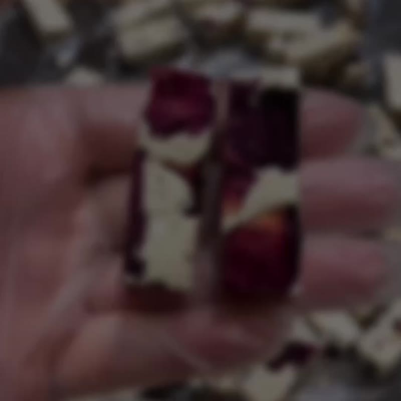 浪漫玫瑰 玫瑰蔓越莓牛軋糖 (夏威夷果仁)生日禮物 伴手禮 蛋奶素 - 零食/點心 - 其他材質 