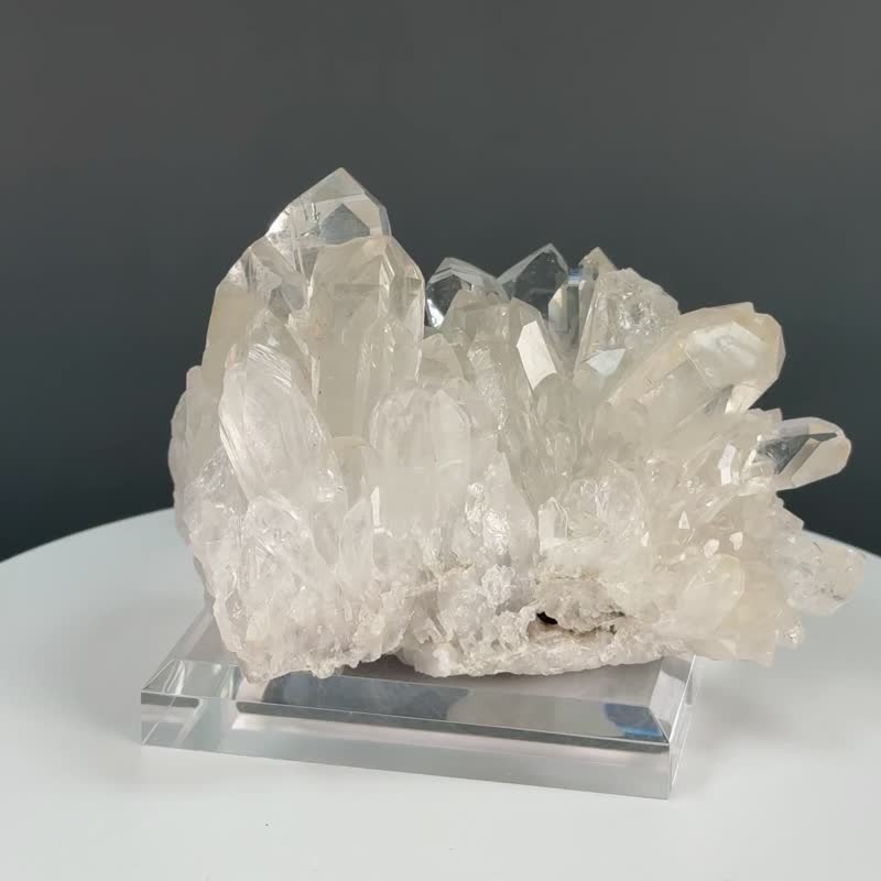 白晶簇  060816 - 擺飾/家飾品 - 水晶 白色