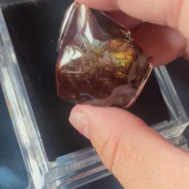 墨西哥火瑪瑙 似火柔情火瑪瑙墜飾 - 項鍊 - 其他材質 