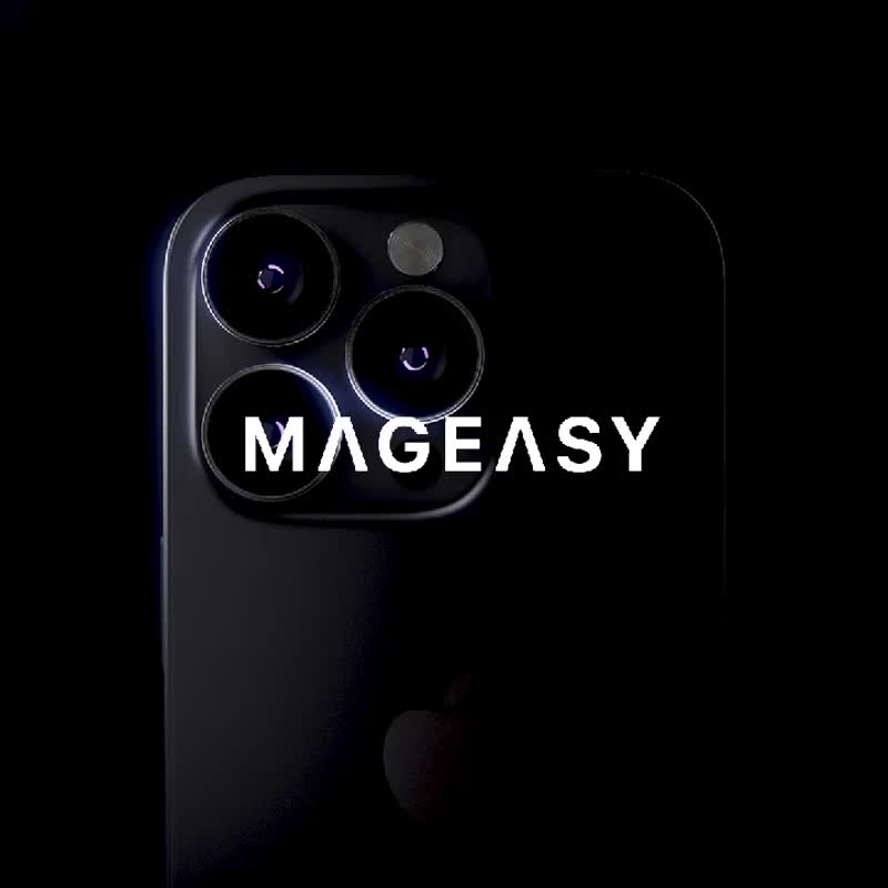 MAGEASY iPhone 16 Lenz sapphire lens protector comes with one-year anti-breakage warranty - Phone Accessories - Aluminum Alloy 