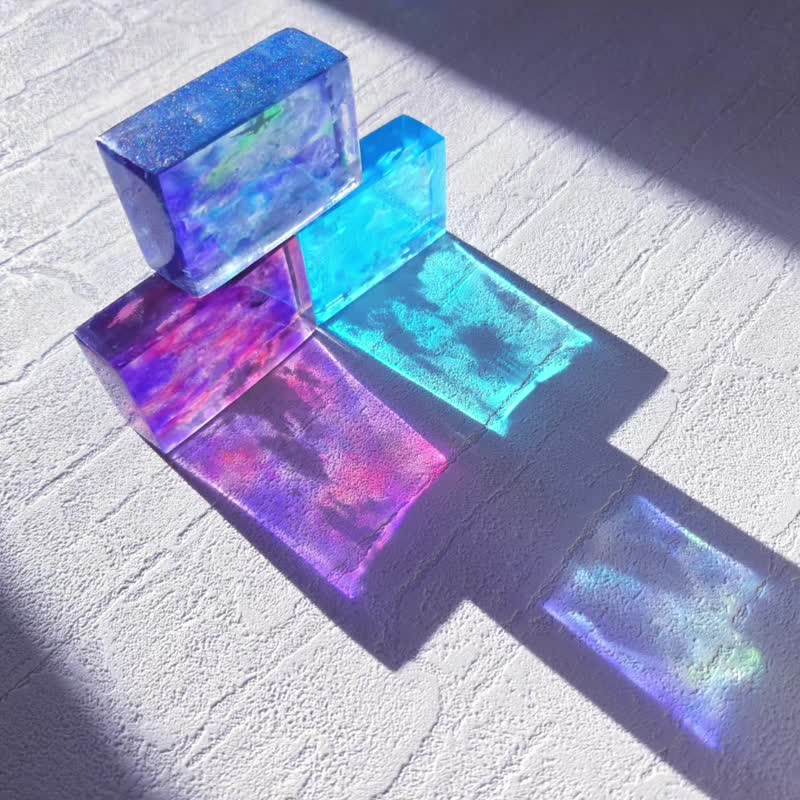 【天空的標本】紙鎮【碧空】 - 擺飾/家飾品 - 樹脂 藍色